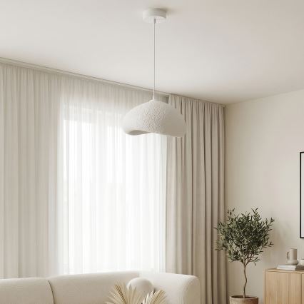Brilagi - Luster na sajli WABI SABI 1xE27/40W/230V, prečnik 35 cm, bela