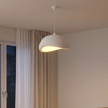 Brilagi - Luster na sajli WABI SABI 1xE27/40W/230V prečnik 42 cm, bela