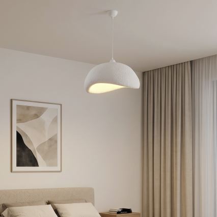 Brilagi - Luster na sajli WABI SABI 1xE27/40W/230V prečnik 42 cm, bela