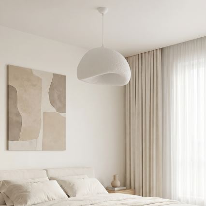 Brilagi - Luster na sajli WABI SABI 1xE27/40W/230V prečnika 50 cm bela