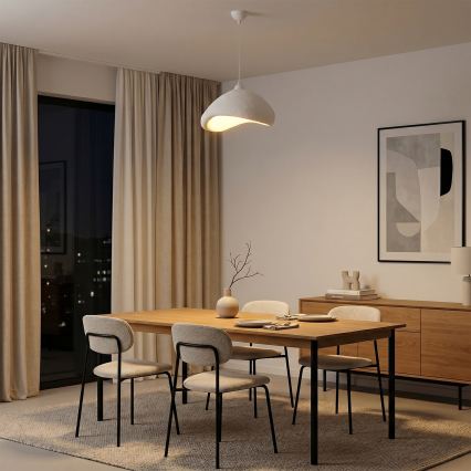 Brilagi - Luster na sajli WABI SABI 1xE27/40W/230V prečnika 52 cm bela