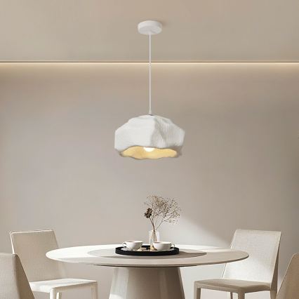 BRILAGI - Luster na sajli WABI SABI 1xE27/60W/230V prečnik 30 cm bela