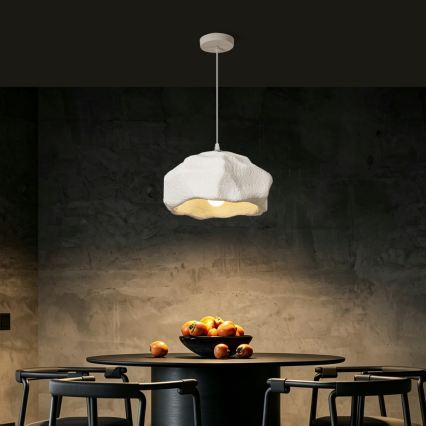 BRILAGI - Luster na sajli WABI SABI 1xE27/60W/230V prečnik 30 cm bela