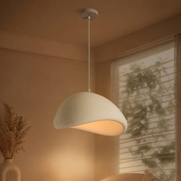 BRILAGI - Luster na sajli WABI SABI 1xE27/60W/230V prečnik 40 cm bela
