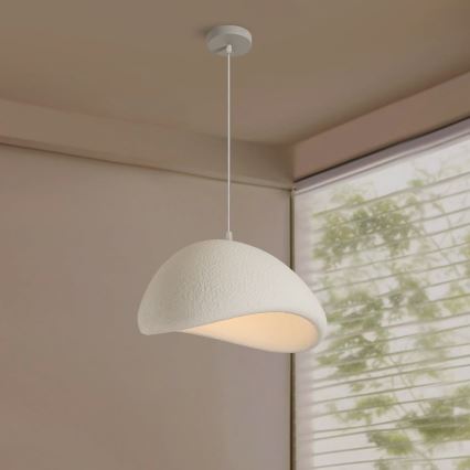 BRILAGI - Luster na sajli WABI SABI 1xE27/60W/230V prečnik 40 cm bela