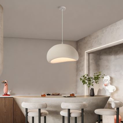 BRILAGI - Luster na sajli WABI SABI 1xE27/60W/230V prečnik 50 cm bela