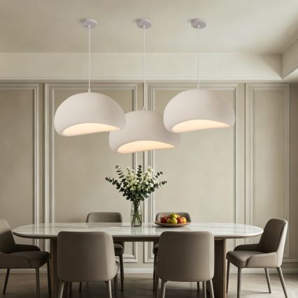 BRILAGI - Luster na sajli WABI SABI 1xE27/60W/230V prečnik 50 cm bela