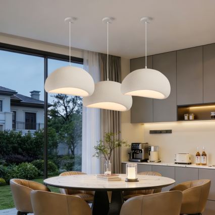 BRILAGI - Luster na sajli WABI SABI 1xE27/60W/230V prečnik 50 cm bela