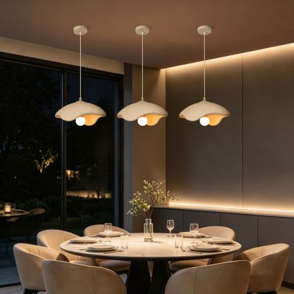 BRILAGI - Luster na sajli WABI SABI 1xE27/60W/230V Ø 30 cm beli