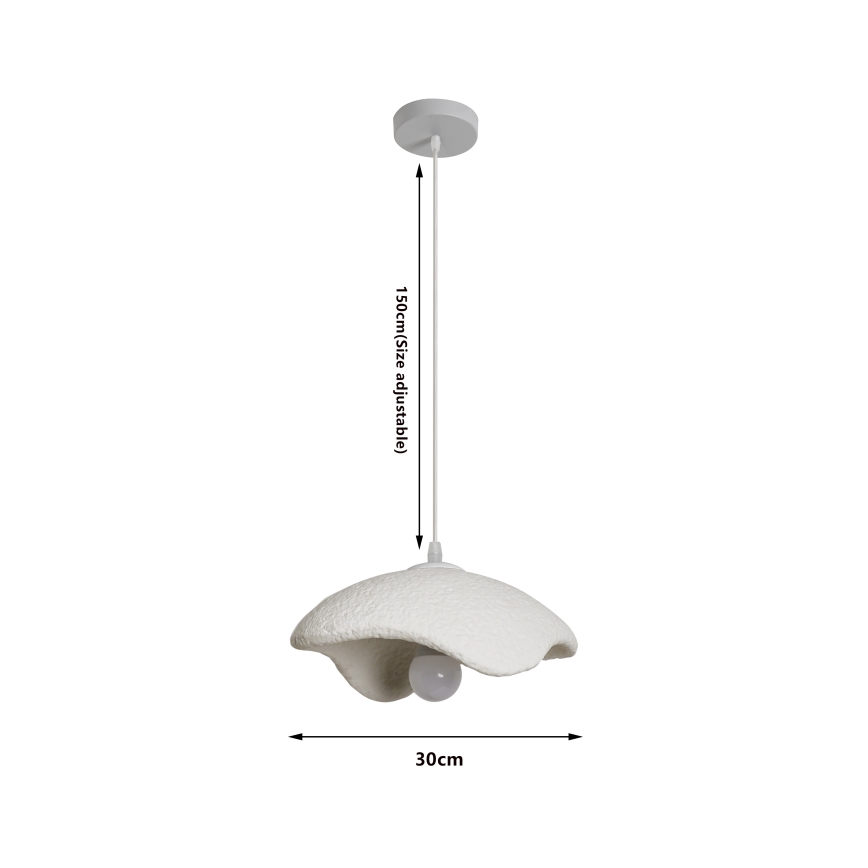 BRILAGI - Luster na sajli WABI SABI 1xE27/60W/230V Ø 30 cm beli