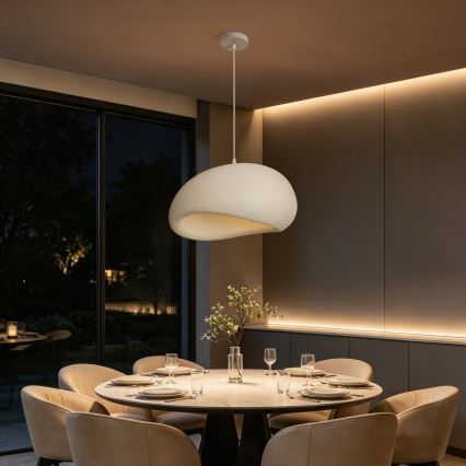 BRILAGI - Luster na sajli WABI SABI 1xE27/60W/230V Ø 50 cm bela