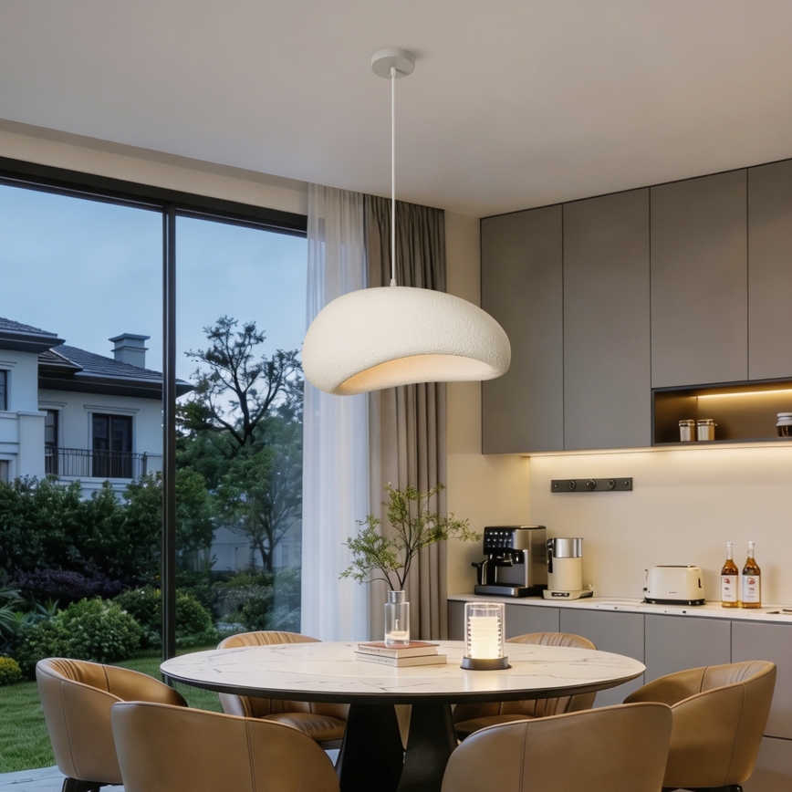 BRILAGI - Luster na sajli WABI SABI 1xE27/60W/230V Ø 50 cm bela