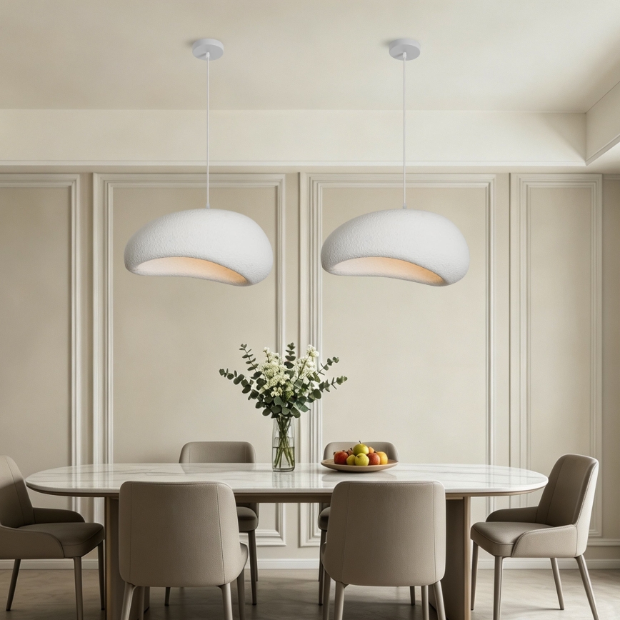 BRILAGI - Luster na sajli WABI SABI 1xE27/60W/230V Ø 50 cm bela