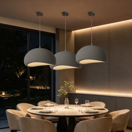 BRILAGI - Luster na sajli WABI SABI 1xE27/60W/230V Ø 50 cm siva
