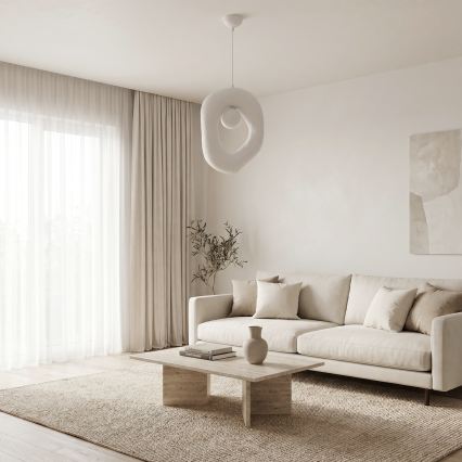 Brilagi - Luster na sajli WABI SABI 1xG9/8W/230V bela