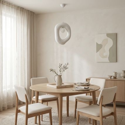 Brilagi - Luster na sajli WABI SABI 1xG9/8W/230V bela