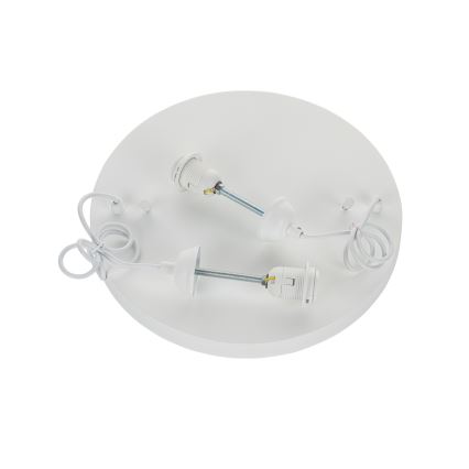 Brilagi - Luster na sajli WABI SABI 2xE27/40W/230V prečnik 45 cm bela