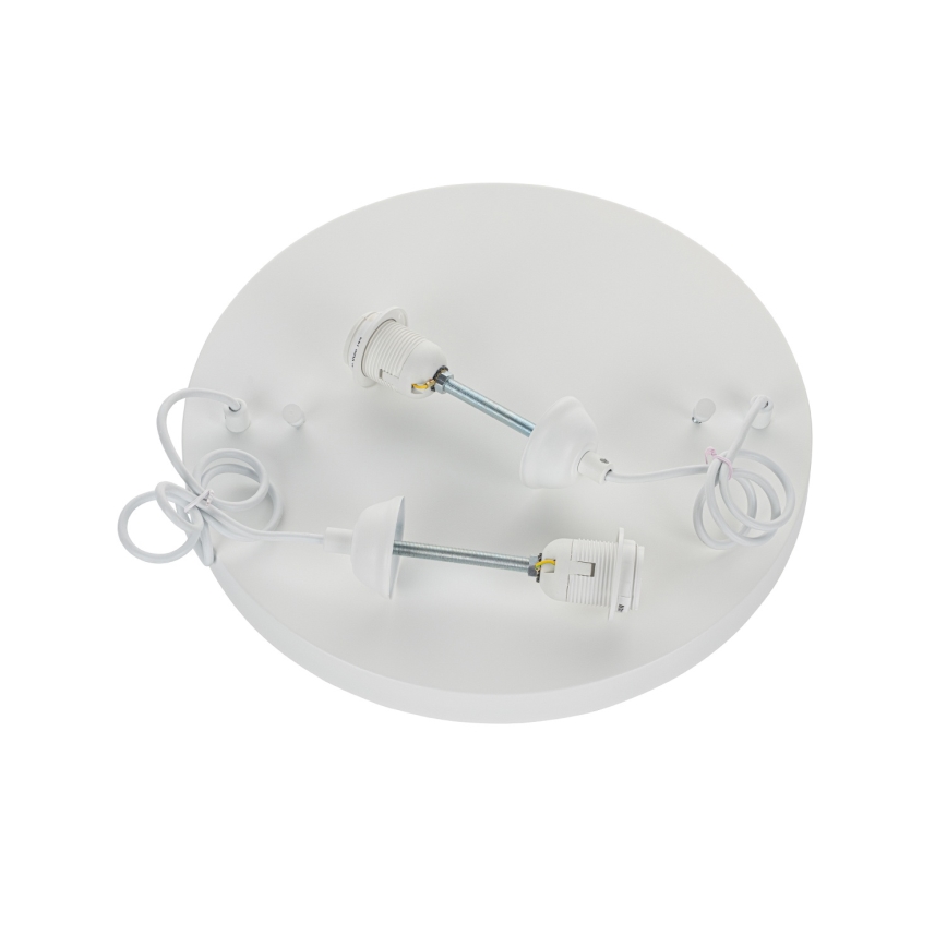 Brilagi - Luster na sajli WABI SABI 2xE27/40W/230V prečnik 45 cm bela