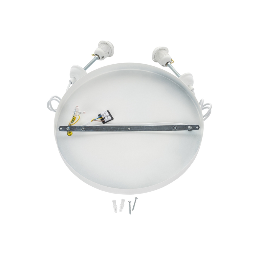 Brilagi - Luster na sajli WABI SABI 2xE27/40W/230V prečnik 45 cm bela