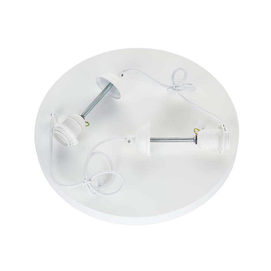 Brilagi - Luster na sajli WABI SABI 2xE27/40W/230V prečnik 45 cm beli