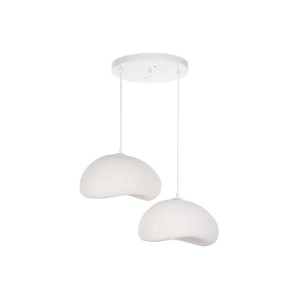 BRILAGI - Luster na sajli WABI SABI 2xE27/40W/230V prečnika 60 cm, beo