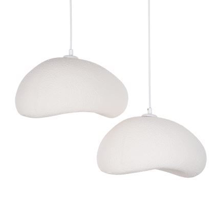 BRILAGI - Luster na sajli WABI SABI 2xE27/40W/230V prečnika 60 cm, beo
