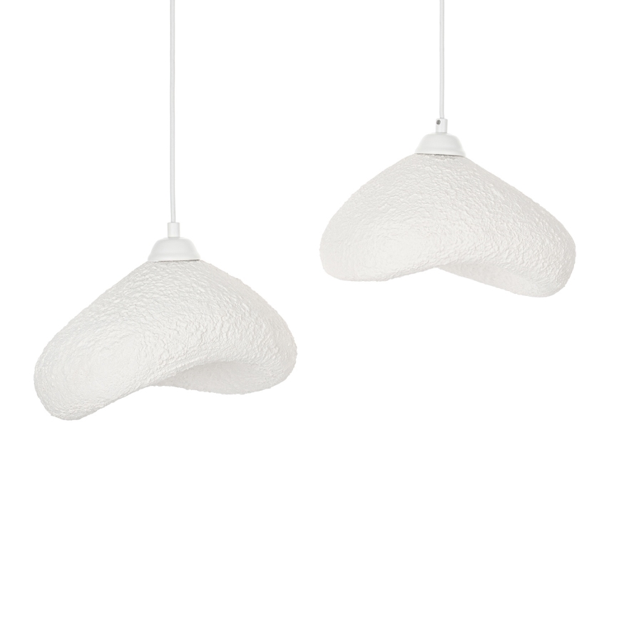 Brilagi - Luster na sajli WABI SABI 2xE27/40W/230V Ø 45 cm beli