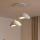 Brilagi - Luster na sajli WABI SABI 2xE27/40W/230V, Ø 74 cm, bela