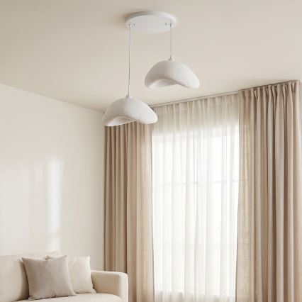 Brilagi - Luster na sajli WABI SABI 2xE27/40W/230V, Ø 74 cm, bela