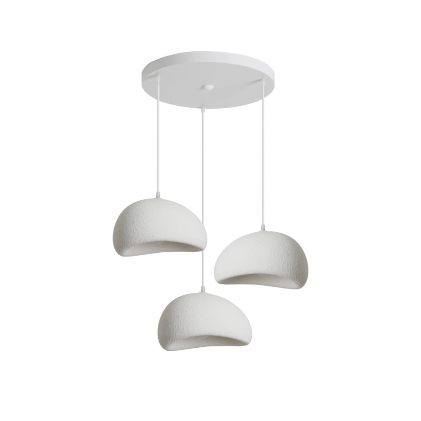 BRILAGI - Luster na sajli WABI SABI 3xE27/60W/230V bela