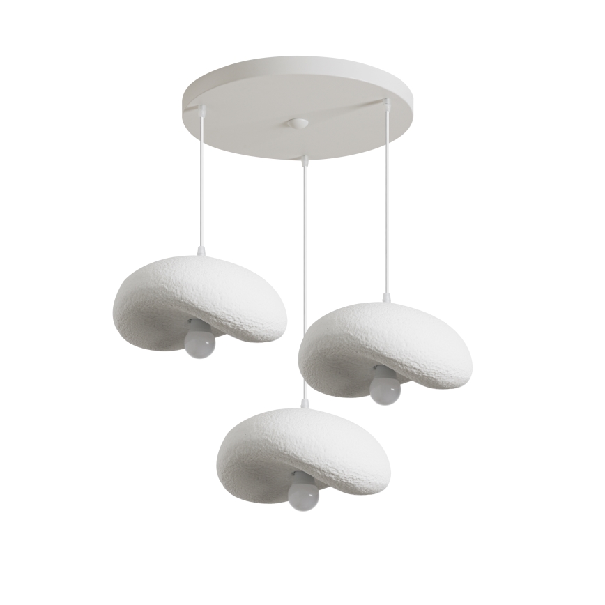 BRILAGI - Luster na sajli WABI SABI 3xE27/60W/230V bela