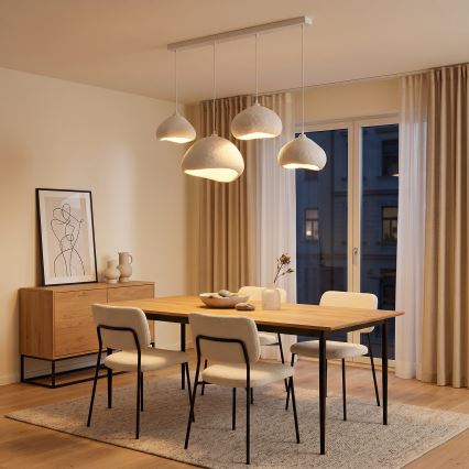 BRILAGI - Luster na sajli WABI SABI 4xE27/40W/230V beo