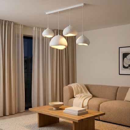 BRILAGI - Luster na sajli WABI SABI 4xE27/40W/230V beo