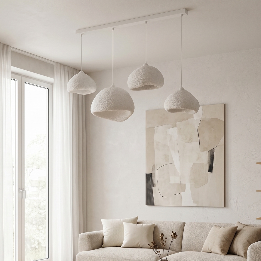 BRILAGI - Luster na sajli WABI SABI 4xE27/40W/230V beo