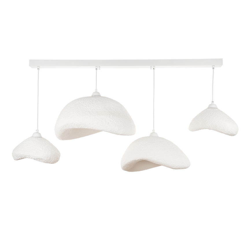 Brilagi - Luster na sajli WABI SABI 4xE27/40W/230V beo