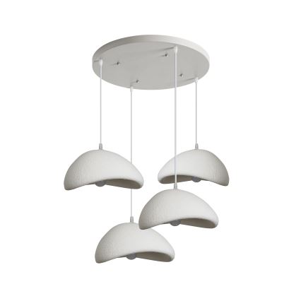 BRILAGI - Luster na sajli WABI SABI 4xE27/60W/230V bela