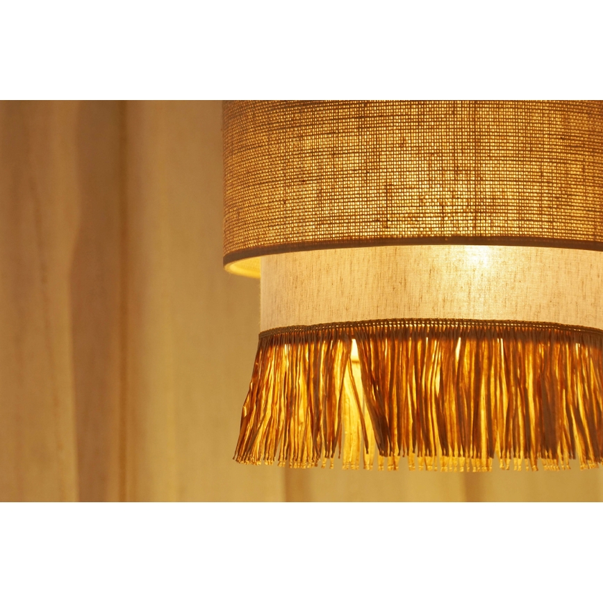 BRILAGI - Luster na sajli WINNETOU BOHO 1xE27/15W/230V prečnik 25 cm smeđa/krem