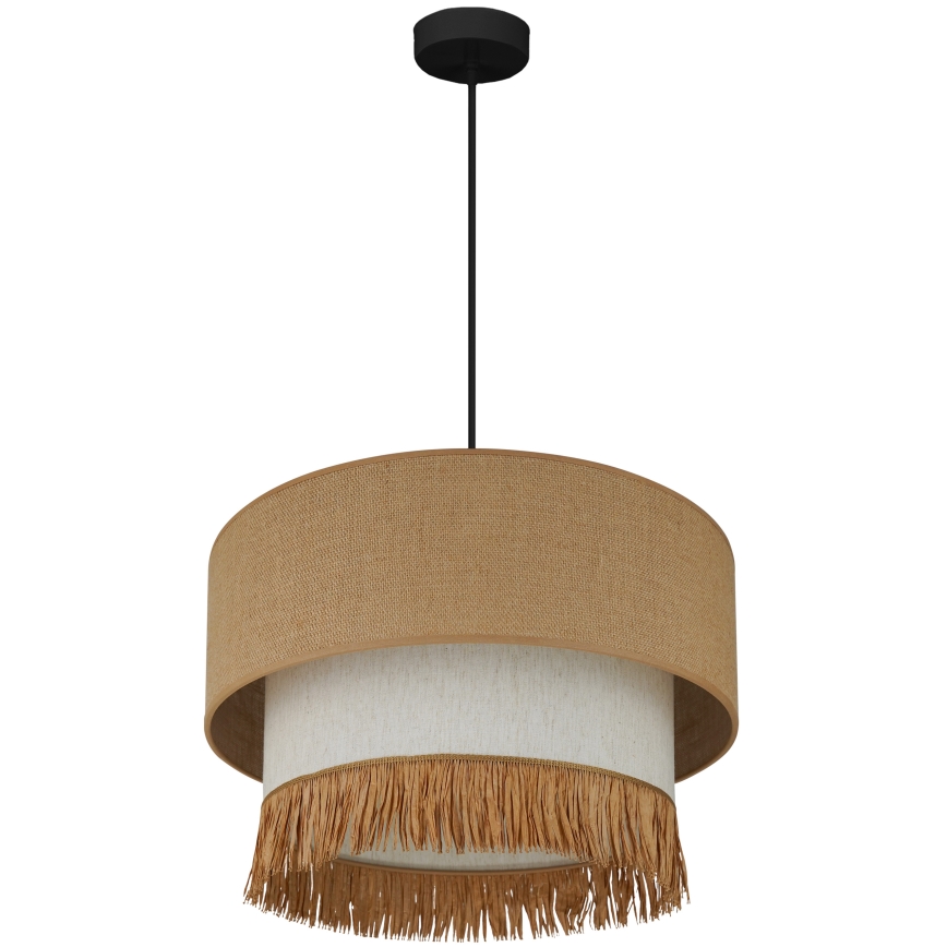 Brilagi - Luster na sajli WINNETOU BOHO 1xE27/15W/230V Ø 45 cm braon/krem