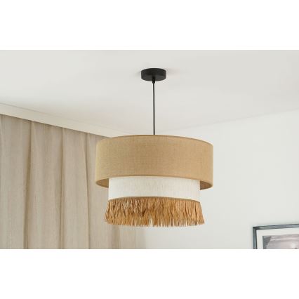 Brilagi - Luster na sajli WINNETOU BOHO 1xE27/15W/230V Ø 45 cm braon/krem