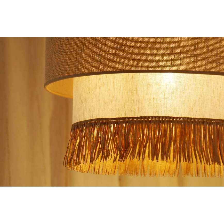 Brilagi - Luster na sajli WINNETOU BOHO 1xE27/15W/230V Ø 45 cm braon/krem
