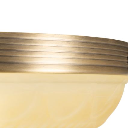 BRILAGI - Luster na šipci DAHLIA 3xE27/40W/230V prečnik 37 cm mesing