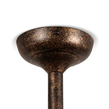 BRILAGI - Luster na šipci FORGE 2xE27/60W/230V bakarna/patina