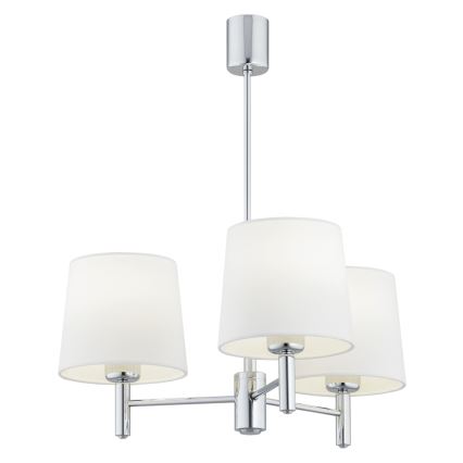 BRILAGI - Luster na šipci MONTE 3xE27/60W/230V krem/sjajni hrom
