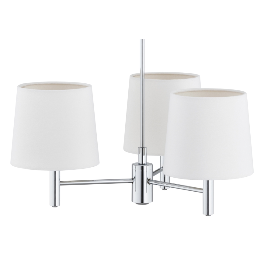 BRILAGI - Luster na šipci MONTE 3xE27/60W/230V krem/sjajni hrom