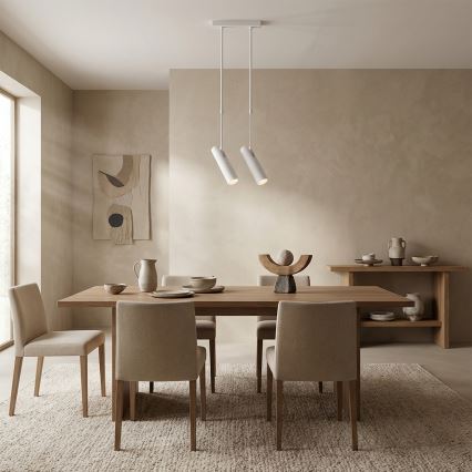 BRILAGI - Luster na šipci SELE 2xGU10/30W/230V beo