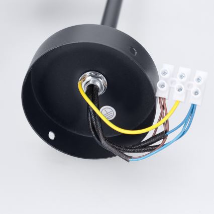 Brilagi - Luster na štapu BRANCH 3xGU10/30W/230V crna