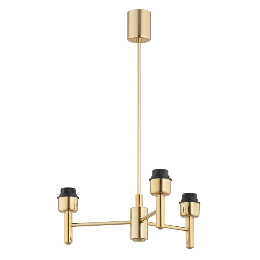 BRILAGI - Luster na štapu MONTE 3xE27/60W/230V braon/zlatna