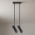 Brilagi - luster na štapu SELE 2xGU10/30W/230V crne boje