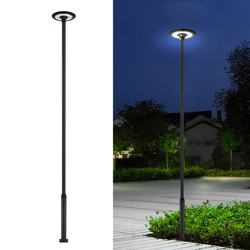 Brilagi - Metalna šipka za stub spoljašnjeg osvetljenja URBAN, 5 m, prečnik 58 mm, crna