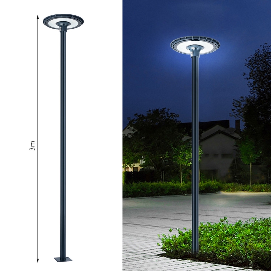 Brilagi - Metalna šipka za stub spoljnog osvetljenja URBAN, 3 m, prečnik stuba 58 mm, antracit